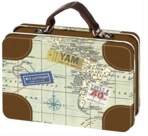 Mini Reisekoffer für Geldgeschenke momsesverlag