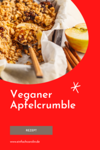 veganer Apfelcrumble Rezept