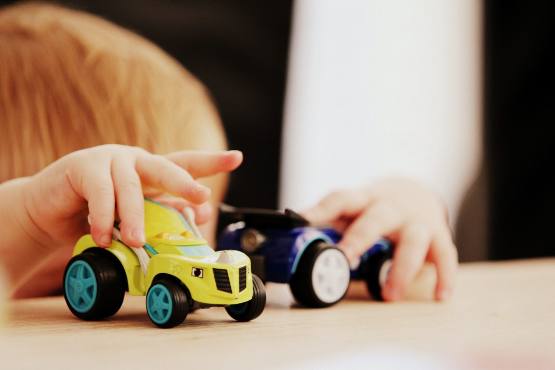 Kindergarten Spielzeugautos