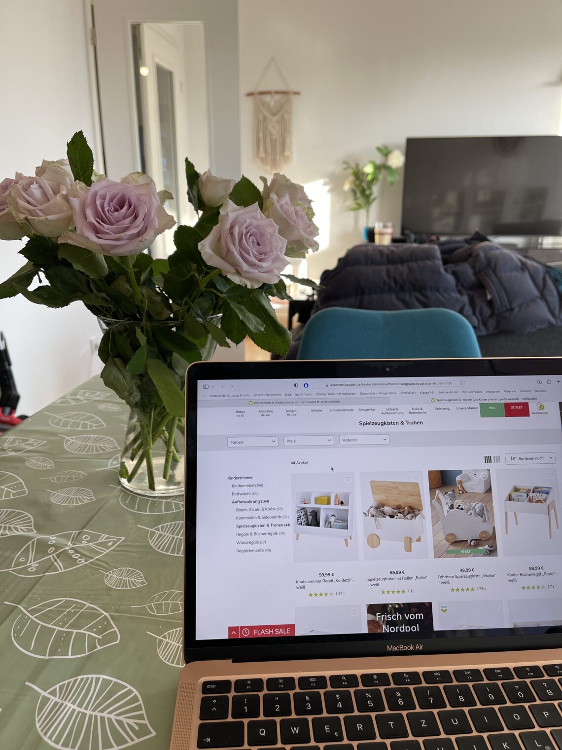 Vertbaudet Webseite